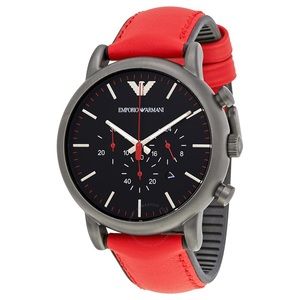 Emporio Armani AR1971 -Black Dial Men's Watch